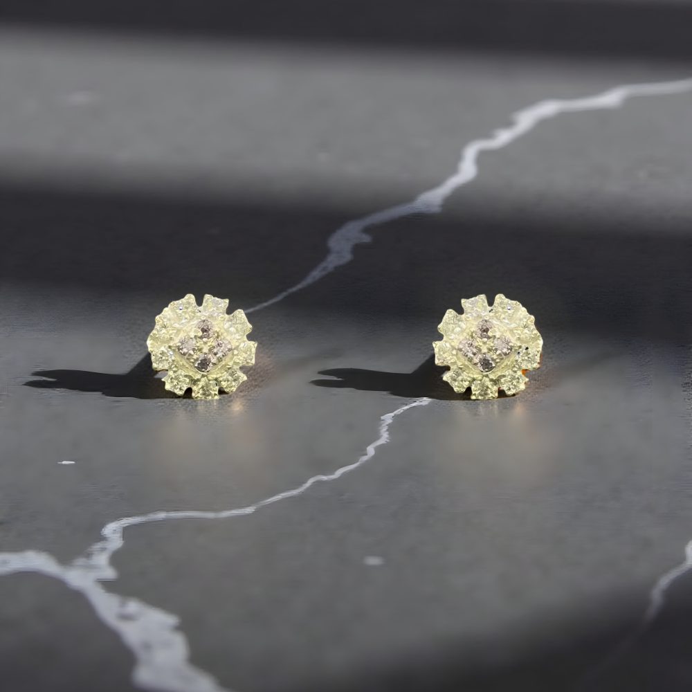 Floral Stud Earrings